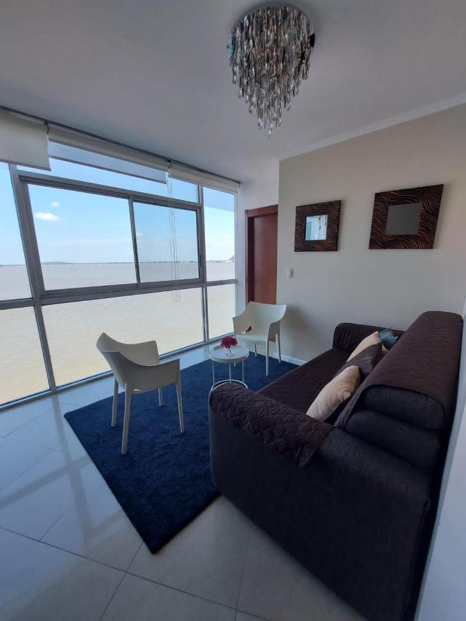 Apartamento Vista Al Rio Puerto Santana Riverfront 1 Гуаякиль Экстерьер фото